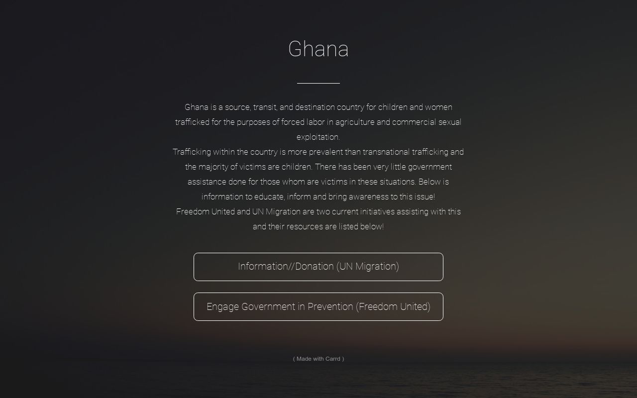 Carrd profile picture for @ghana